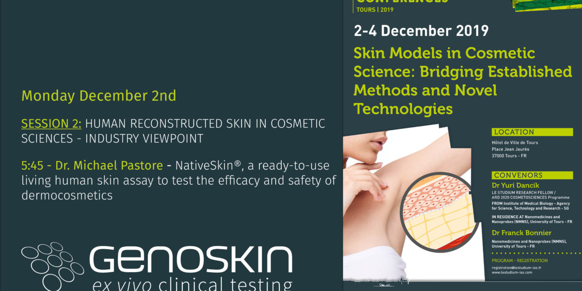 Illustration for the Skin Models in Cosmetic Science Conference by Le Stadium