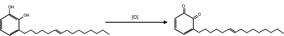 Urushiol activation upon oxidation