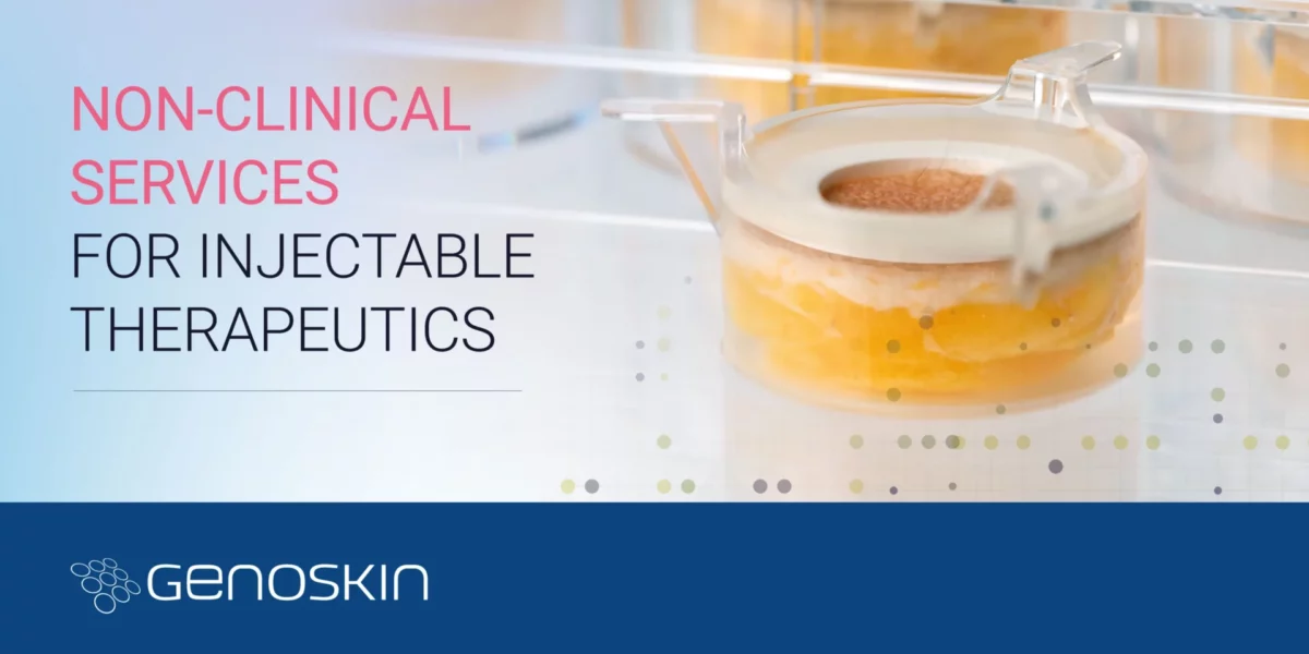 non-clinical services for injectable therapeutics using ex vivo human skin models