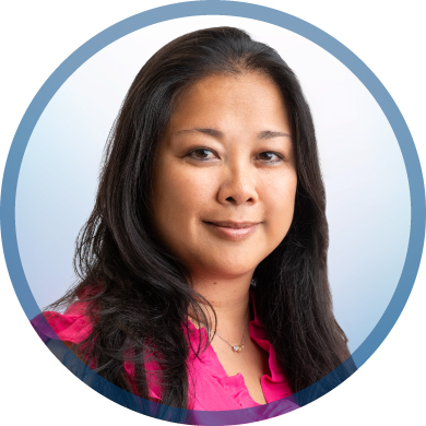 Lorna Santos, VP of product Management & Marketing