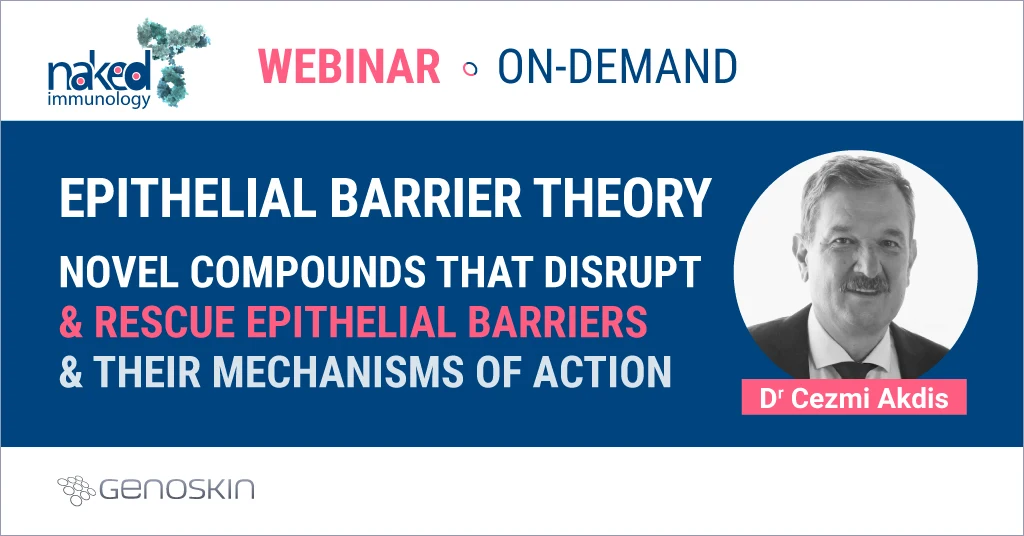 Webinar epithelial barrier theory