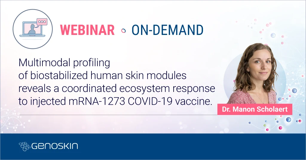 Webinar multimodal profiling of biostabilized skin modules