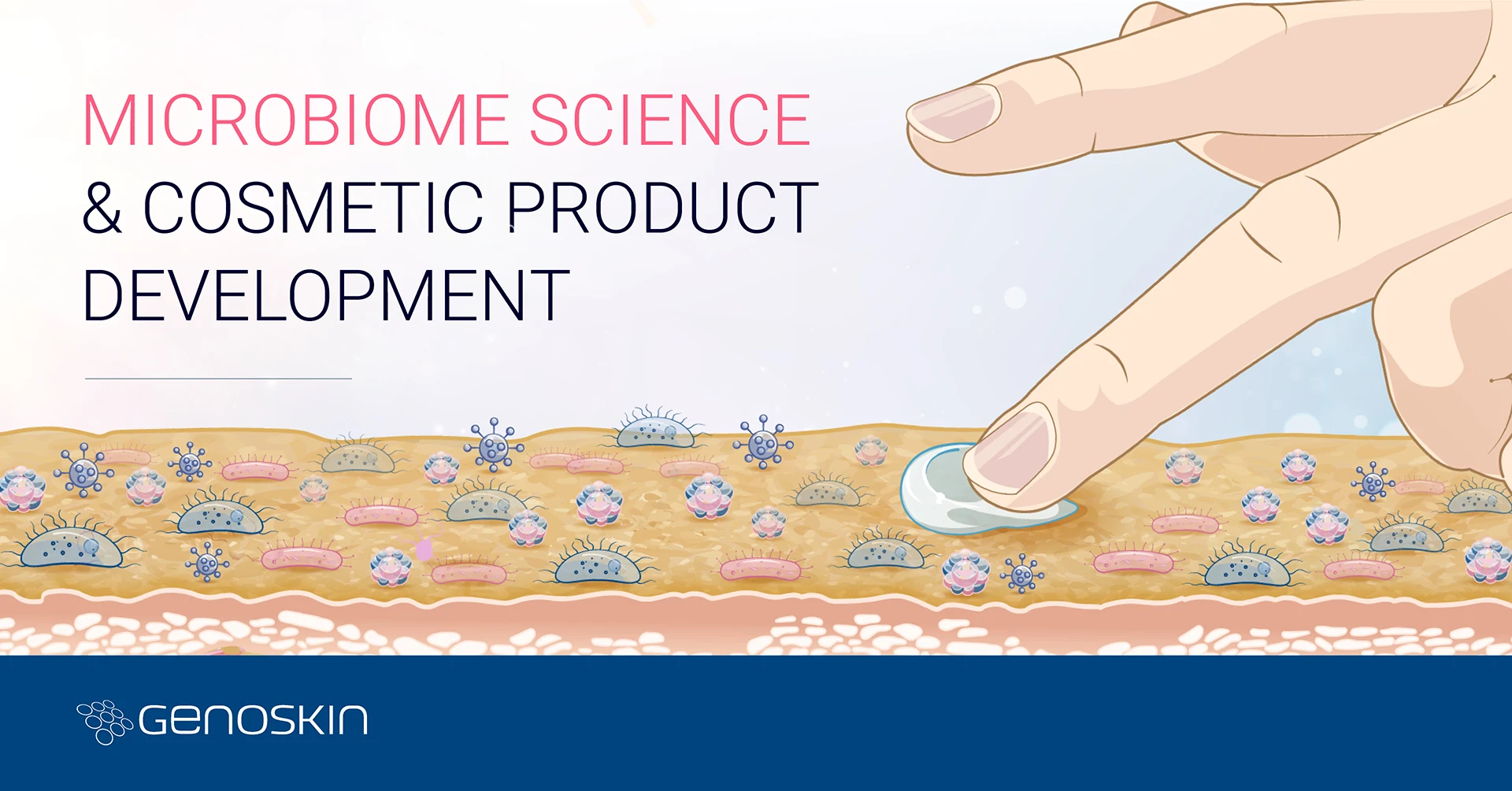 Integrating microbiome science with cosmetic product development