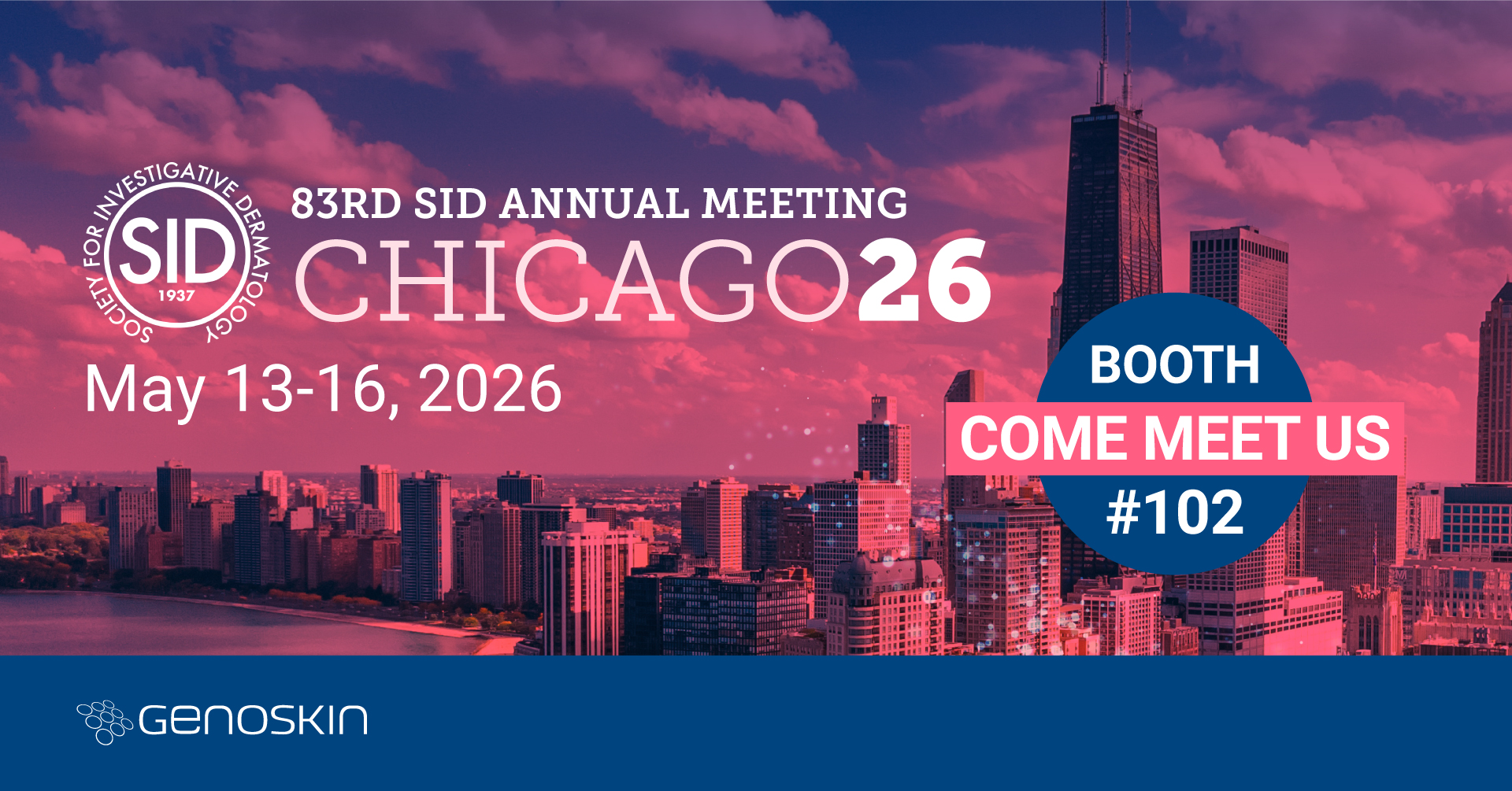 Genoskin at SID 2026 Chicago